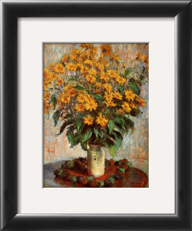 Vase Of Chrysanthemums by Claude Monet Pricing Limited Edition Print image