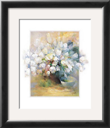 Sparkling White Tulips I by Willem Haenraets Pricing Limited Edition Print image