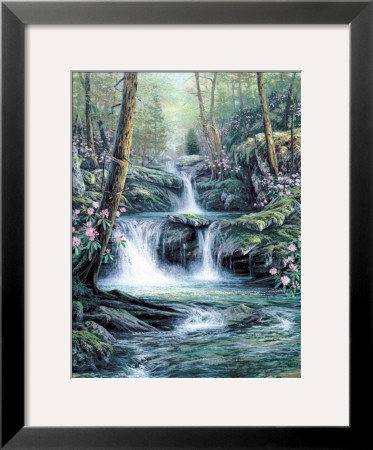 Blue Ridge Falls by Egidio Antonaccio Pricing Limited Edition Print image