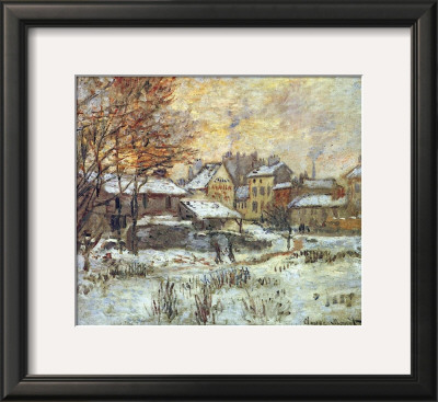 Snow Effect, Sunset by Claude Monet Pricing Limited Edition Print image