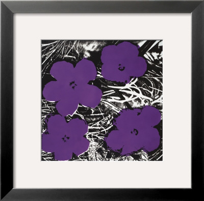 Flowers, C.1965 (4 Purple) by Andy Warhol Pricing Limited Edition Print image