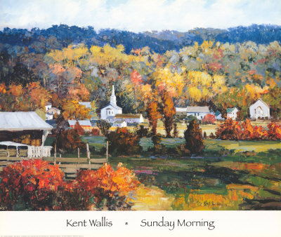 Sunday Morning by Kent Wallis Pricing Limited Edition Print image