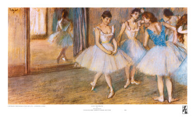 Dance Greenroom by Edgar Degas Pricing Limited Edition Print image