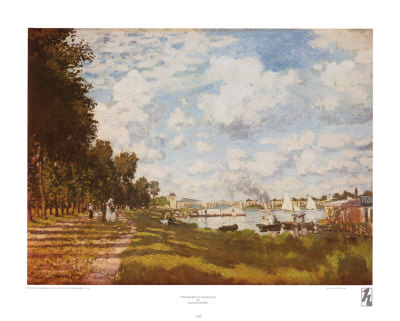 Bassin At Argenteuil, 1874 by Claude Monet Pricing Limited Edition Print image