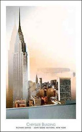 Chrysler Building by Richard Davies Pricing Limited Edition Print image