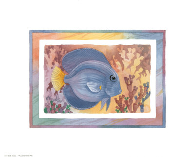 Blue Tang by Paul Brent Pricing Limited Edition Print image