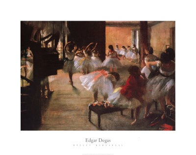 Ballet Rehearsal by Edgar Degas Pricing Limited Edition Print image