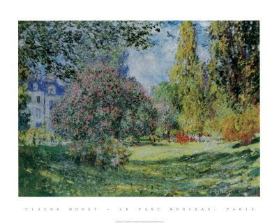 Le Parc Monceau Paris by Claude Monet Pricing Limited Edition Print image
