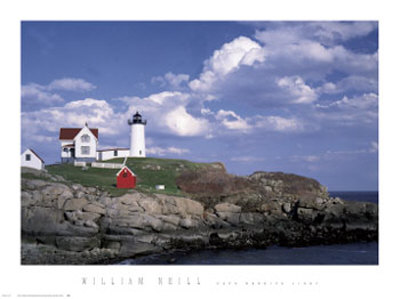 Cape Neddick Light by William Neill Pricing Limited Edition Print image