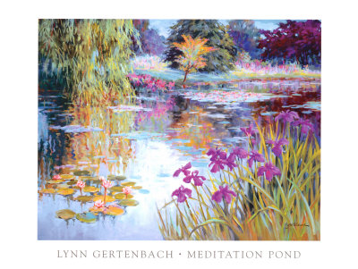 Meditation Pond by Lynn Gertenbach Pricing Limited Edition Print image