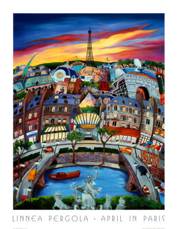 April In Paris by Linnea Pergola Pricing Limited Edition Print image