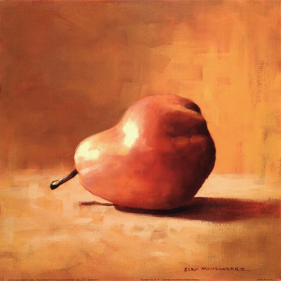 Modern Pear Iv by Gary Mansanarez Pricing Limited Edition Print image