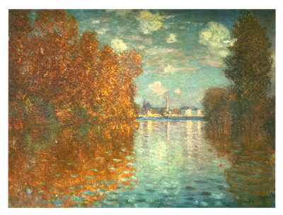 Autumn At Argenteuil 1873 by Claude Monet Pricing Limited Edition Print image