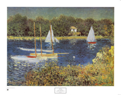 Bassin D'argenteuil, C.1874 by Claude Monet Pricing Limited Edition Print image