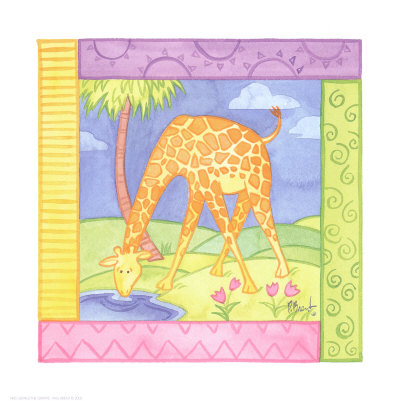Gerald The Giraffe by Paul Brent Pricing Limited Edition Print image