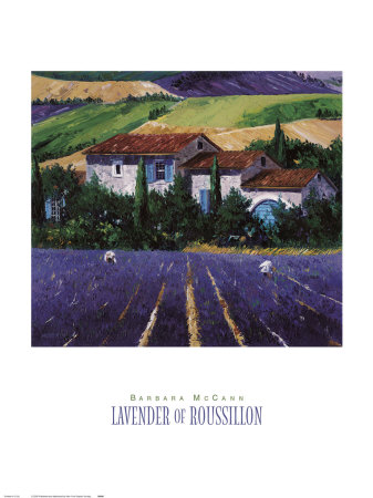 Lavender Of Roussillon by Barbara Mccann Pricing Limited Edition Print image