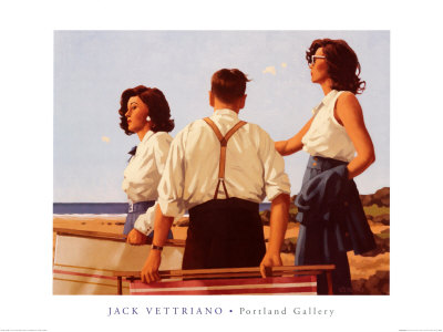 Young Hearts by Jack Vettriano Pricing Limited Edition Print image