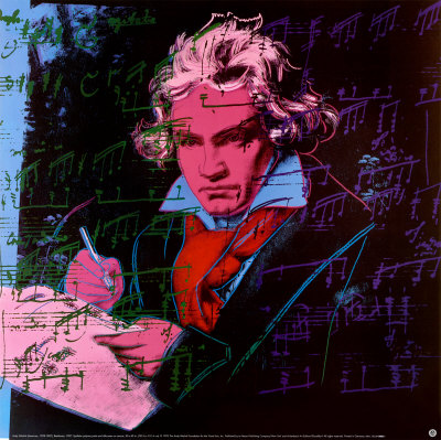 Beethoven, Pink Book by Andy Warhol Pricing Limited Edition Print image