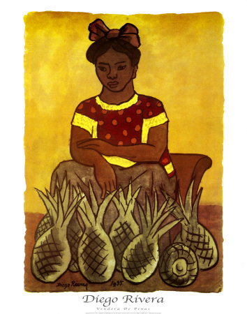 Vendedora De Pinas by Diego Rivera Pricing Limited Edition Print image