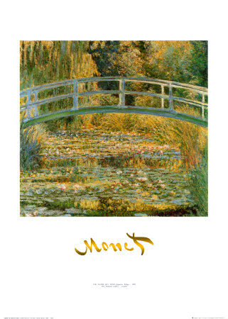 The Water Lily Pond by Claude Monet Pricing Limited Edition Print image