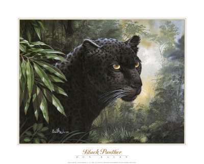 Black Panther by Don Balke Pricing Limited Edition Print image