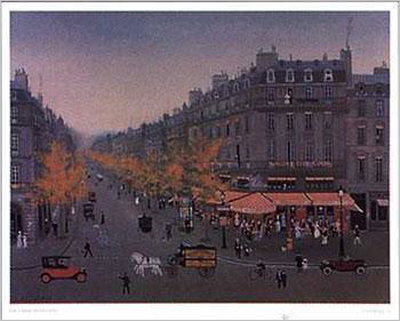 Les Grands Boulevards by Michel Delacroix Pricing Limited Edition Print image
