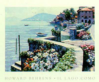 Lago Como by Howard Behrens Pricing Limited Edition Print image