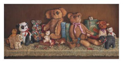 Teddy Bear Collection by Janet Kruskamp Pricing Limited Edition Print image