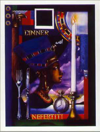 Dinner With Nefertiti by Raven Williamson Pricing Limited Edition Print image