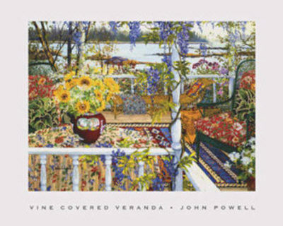 Vine Covered Veranda by John Powell Pricing Limited Edition Print image