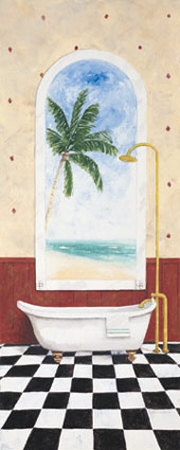 Paradise Bath I by David Nichols Pricing Limited Edition Print image