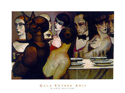 Gala Entree Amis by Juarez Machado Pricing Limited Edition Print image