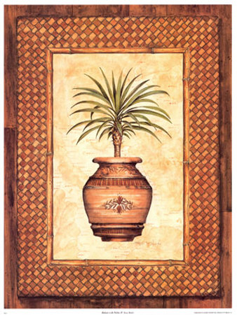 Rattan With Palms Ii by Steve Butler Pricing Limited Edition Print image