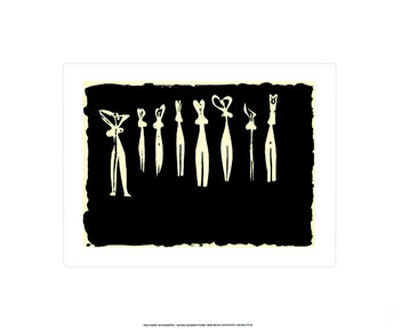 Huit Silhouettes, 1946 by Pablo Picasso Pricing Limited Edition Print image