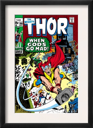 Thor #180 Cover: Thor by Neal Adams Pricing Limited Edition Print image