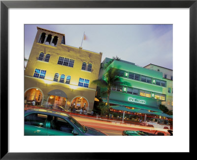 Art Deco Architecture And Palms, South Beach, Miami, Florida by Robin Hill Pricing Limited Edition Print image