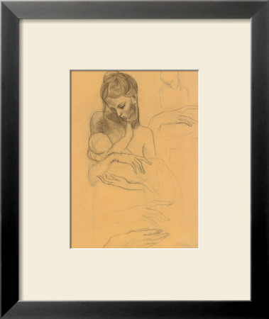 Mother And Child by Pablo Picasso Pricing Limited Edition Print image