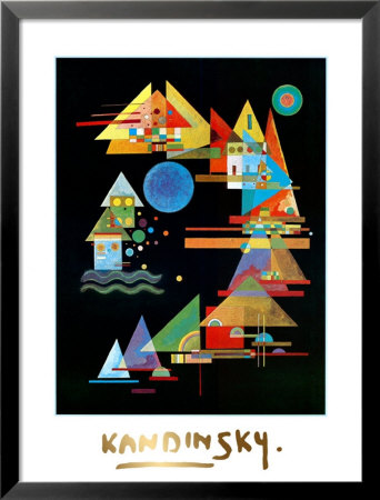Spitzen In Bogen 1927 by Wassily Kandinsky Pricing Limited Edition Print image
