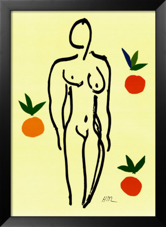 Nude With Oranges by Henri Matisse Pricing Limited Edition Print image