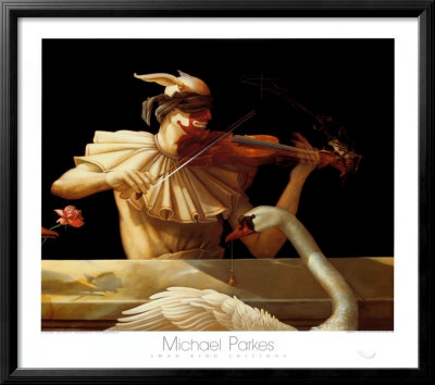 Water Music by Michael Parkes Pricing Limited Edition Print image