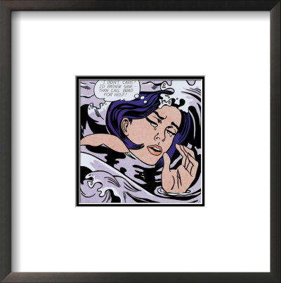 Drowning Girl by Roy Lichtenstein Pricing Limited Edition Print image