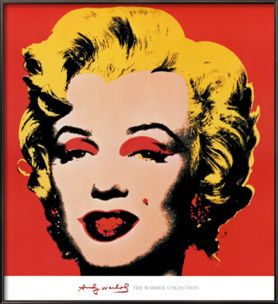 Marilyn, 1967 (On Red Ground) by Andy Warhol Pricing Limited Edition Print image