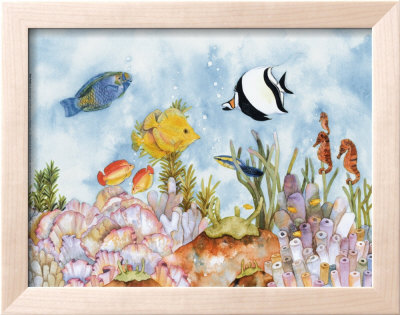 Fish Frolic by Bambi Papais Pricing Limited Edition Print image