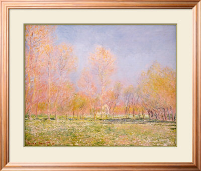 Spring In Giverny, 1890 by Claude Monet Pricing Limited Edition Print image