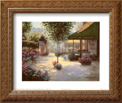 My Favorite Cafe by Christa Kieffer Pricing Limited Edition Print image