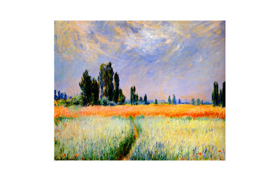Distant Poplars by Claude Monet Pricing Limited Edition Print image