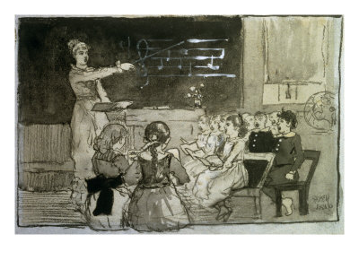 The Music Lesson by Winslow Homer Pricing Limited Edition Print image