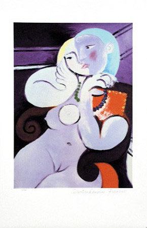 Nude Girl With Necklace by Pablo Picasso Pricing Limited Edition Print image