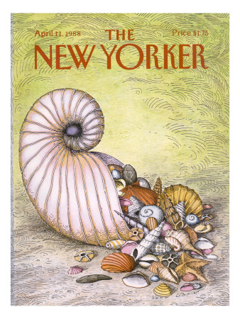 The New Yorker Cover - April 11, 1988 by John O'brien Pricing Limited Edition Print image