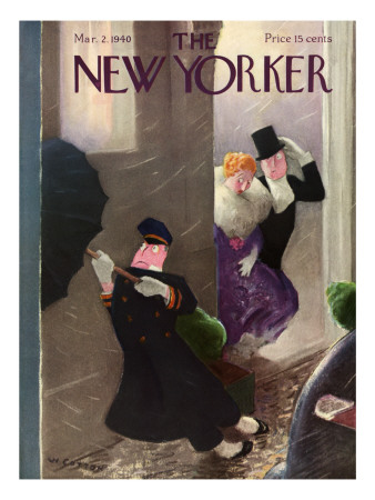 The New Yorker Cover - March 2, 1940 by William Cotton Pricing Limited Edition Print image
